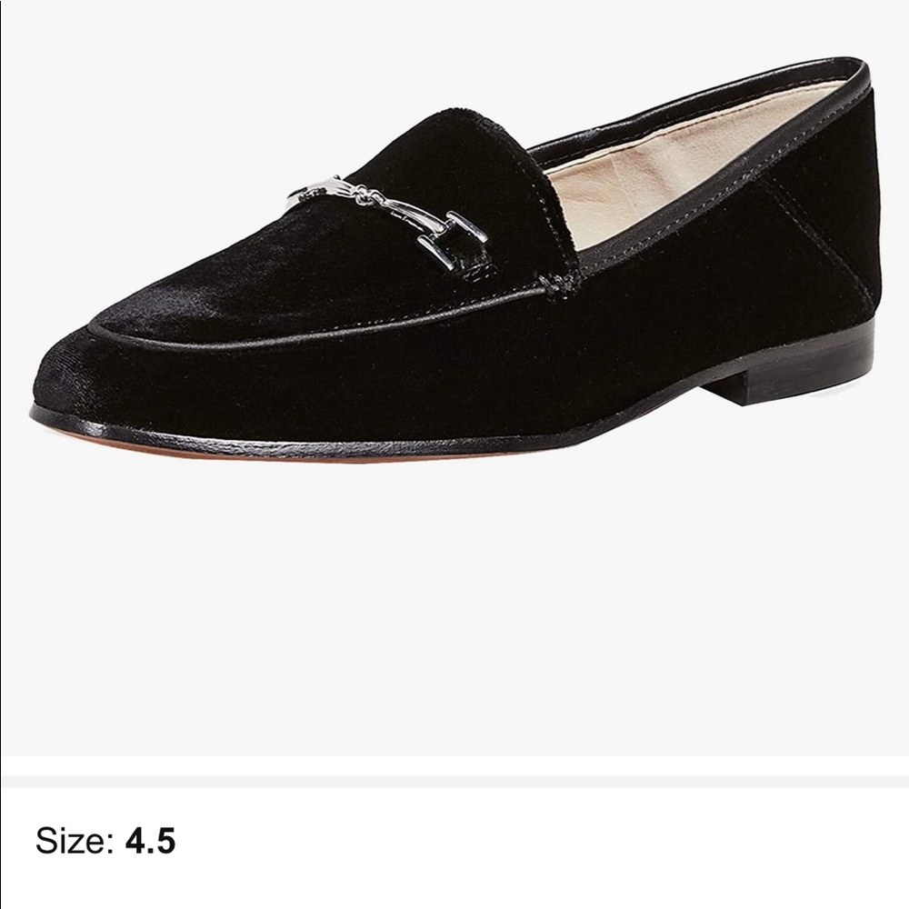 Sam Edelman Black Leather Loafers, 9